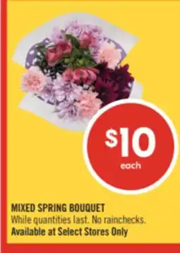 Shoppers Drug Mart MIXED SPRING BOUQUET offer