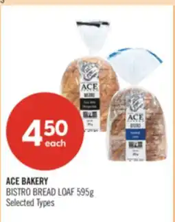 Shoppers Drug Mart ACE BAKERY BISTRO BREAD LOAF offer