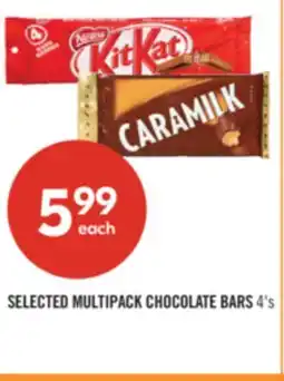 Shoppers Drug Mart SELECTED MULTIPACK CHOCOLATE BARS offer