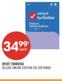 Shoppers Drug Mart INTUIT TURBOTAX DELUXE ONLINE EDITION TAX SOFTWARE offer