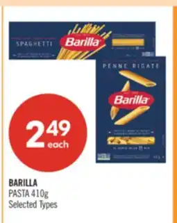 Shoppers Drug Mart BARILLA PASTA offer