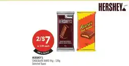 Shoppers Drug Mart HERSHEY'S CHOCOLATE BARS offer