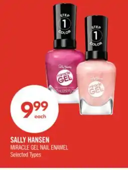 Shoppers Drug Mart SALLY HANSEN MIRACLE GEL NAIL ENAMEL offer