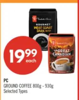 Shoppers Drug Mart PC GROUND COFFEE offer