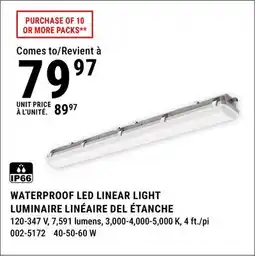 BMR WATERPROOF LED LINEAR LIGHT offer
