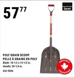 BMR POLY GRAIN SCOOP offer
