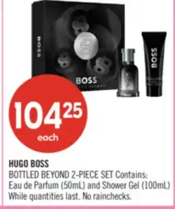 Shoppers Drug Mart HUGO BOSS BOTTLED BEYOND 2-PIECE SET Contains: Eau de Parfum (50mL) and Shower Gel (100mL) offer