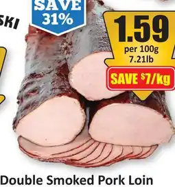 Starsky Double Smoked Pork Loin offer