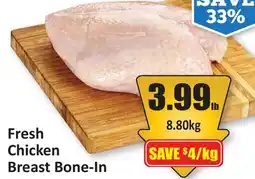 Starsky Fresh Chicken Breast Bone-In offer