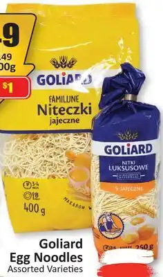 Starsky Goliard Egg Noodles offer