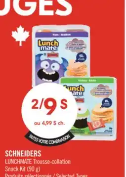 Pharmaprix SCHNEIDERS LUNCHMATE Trousse-collation Snack Kit offer