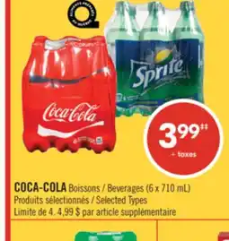 Pharmaprix COCA-COLA Beverages offer