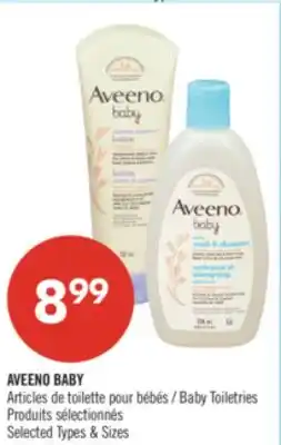 Pharmaprix AVEENO Baby Toiletries offer