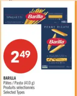 Pharmaprix BARILLA Pasta (410 g) offer