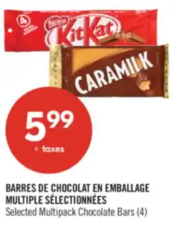 Pharmaprix Selected Multipack Chocolate Bars (4) offer