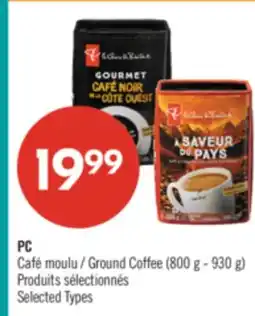 Pharmaprix PC Ground Coffee (800 g - 930 g) offer