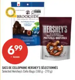 Pharmaprix Selected Hershey's Cello Bags offer