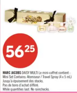 Pharmaprix MARC JACOBS DAISY MULTI: Mini Set Contains: Travel Spray (4 x 5 mL) offer