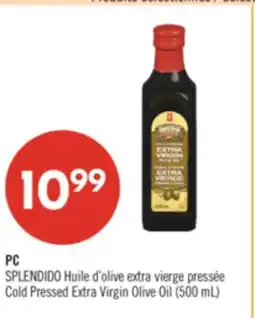 Pharmaprix PC SPLENDIDO Cold Pressed Extra Virgin Olive Oil (500 mL) offer