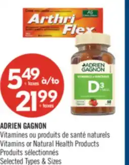 Pharmaprix ADRIEN GAGNON Vitamins or Natural Health Products offer