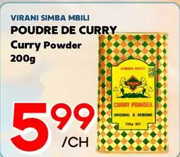 Marche Salaberry VIRANI SIMBA MBILI POUDRE DE CURRY offer