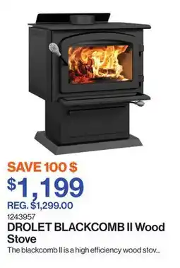 Patrick Morin BLACKCOMB II Wood Stove offer