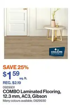 Patrick Morin COMBO Laminated Flooring, 12.3 mm, AC3, Gibson offer