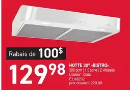 Matério HOTTE 30 BISTRO offer