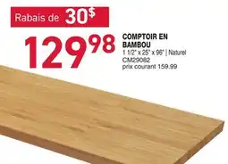 Matério COMPTOIR EN BAMBOU offer