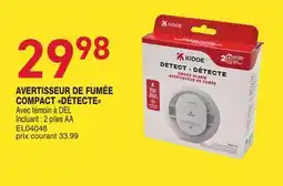 Matério AVERTISSEUR DE FUMÉE COMPACT DÉTECTE KIDDE offer