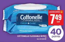Food Basics COTTONELLE FLUSHABLE WIPES offer