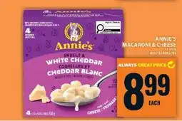 Food Basics ANNIE’S MACARONI & CHEESE offer