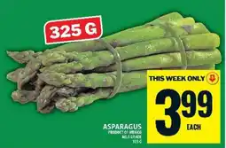 Food Basics ASPARAGUS offer