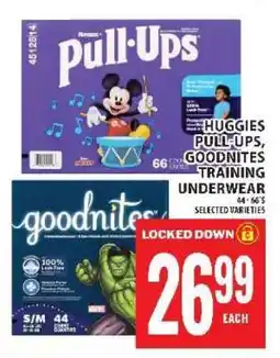 Food Basics Huggies Pull-Ups, Goodnites Training Underwear offer