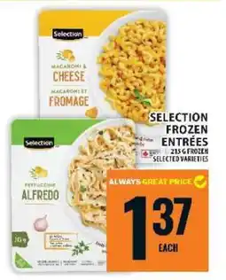 Food Basics Selection Frozen Entrées offer