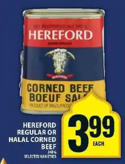 Food Basics Hereford Regular or Halal Corned Beef offer