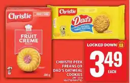 Food Basics CHRISTIE PEEK FREANS OR DAD’S OATMEAL COOKIES offer
