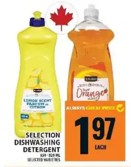 Food Basics SELECTION DISHWASHING DETERGENT offer