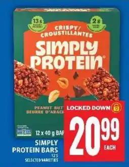 Food Basics Simply Protein bars offer