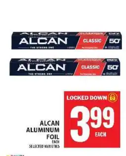 Food Basics ALCAN ALUMINUM FOIL offer
