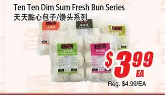 WinCo Food Mart Ten Ten Dim Sum Fresh Bun Series offer