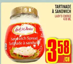 Marché Lian Tai TARTINADE À SANDWICH LADY'S CHOICE offer