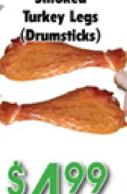 Danforth Food Market Smoked Turkey Legs (Drumsticks) offer