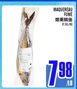 Marché Lian Tai MAQUEREAU FUMÉ offer