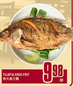 Marché Lian Tai TILAPIA GROS FRIT offer