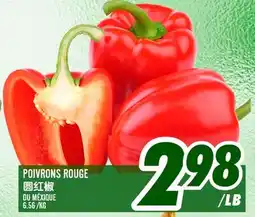 Marché Lian Tai POIVRONS ROUGE offer