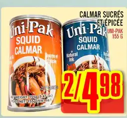 Marché Lian Tai CALMAR SUCRÉS ET ÉPICIÉE offer