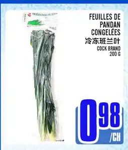 Marché Lian Tai FEUILLES DE PANDAN CONGELÉES offer