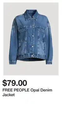 Holt Renfrew FREE PEOPLE Opal Denim Jacket offer