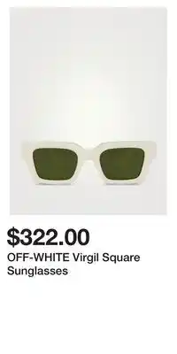 Holt Renfrew OFF-WHITE Virgil Square Sunglasses offer